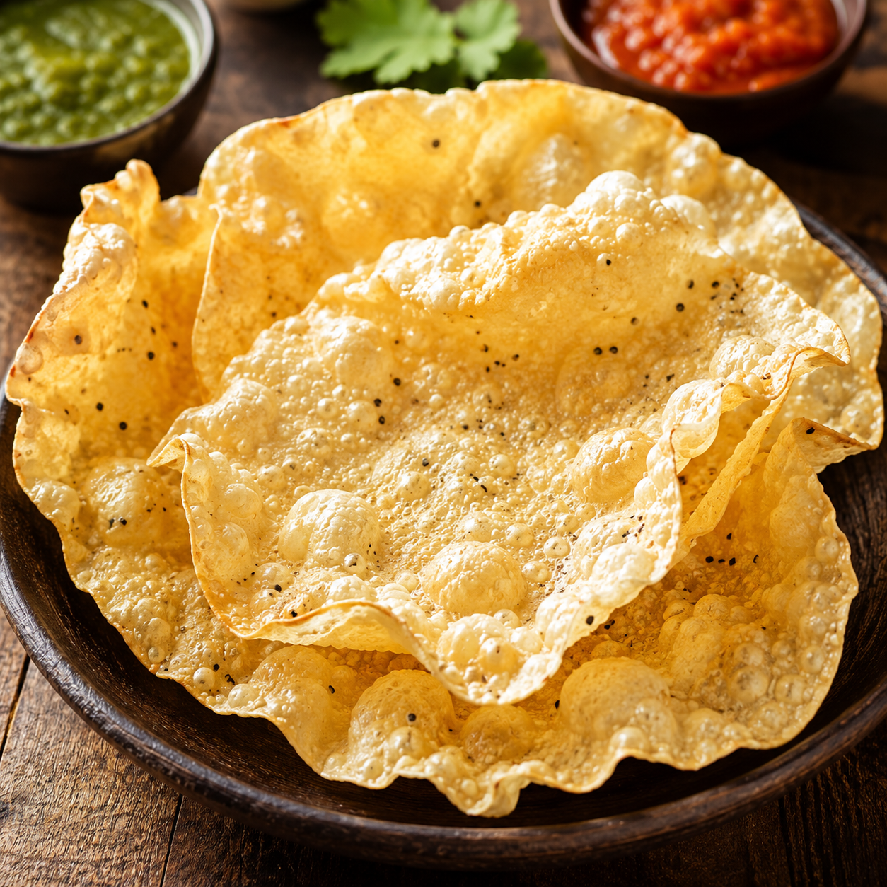 Fried papad