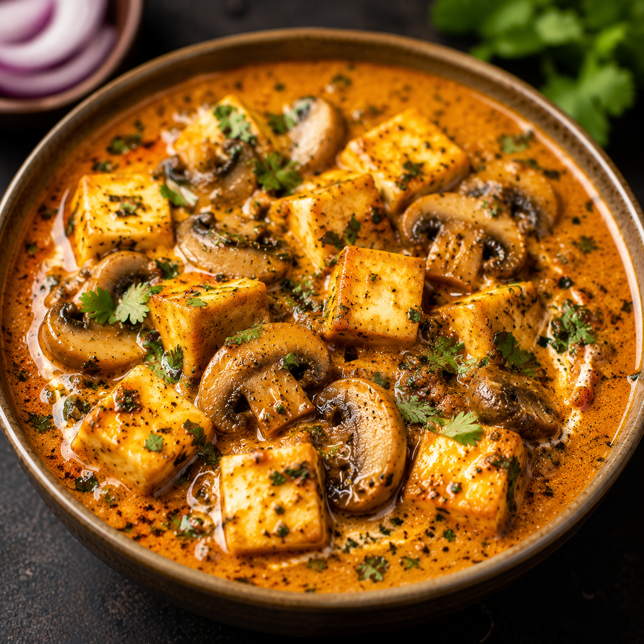 Masroom paneer