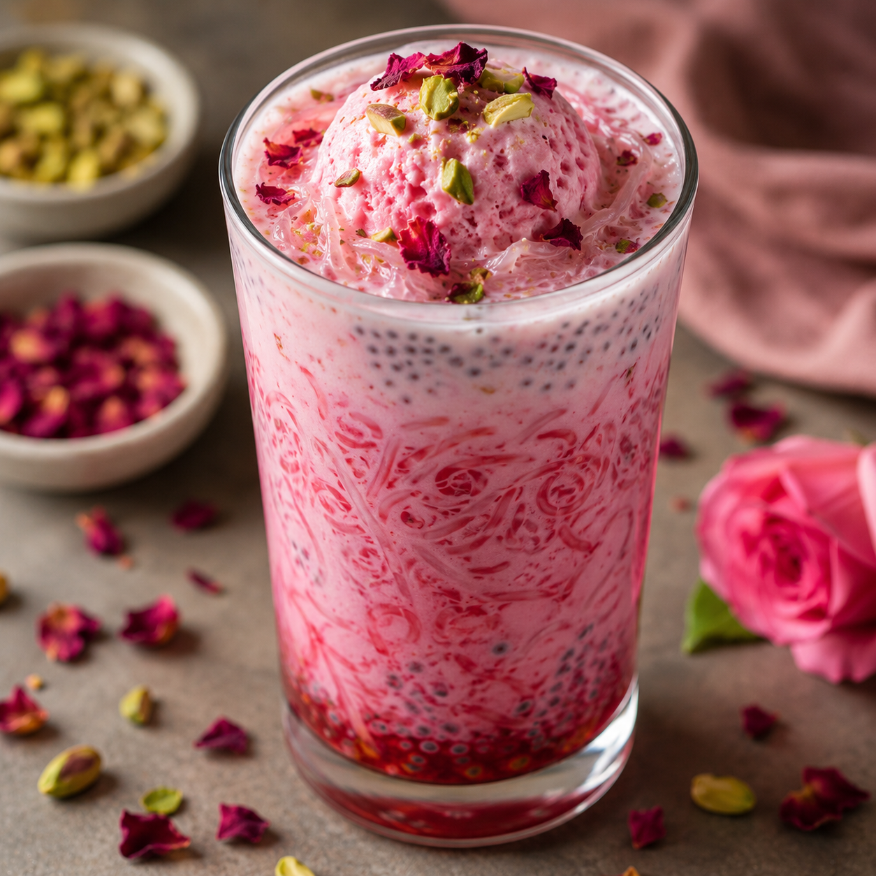 Rose faluda