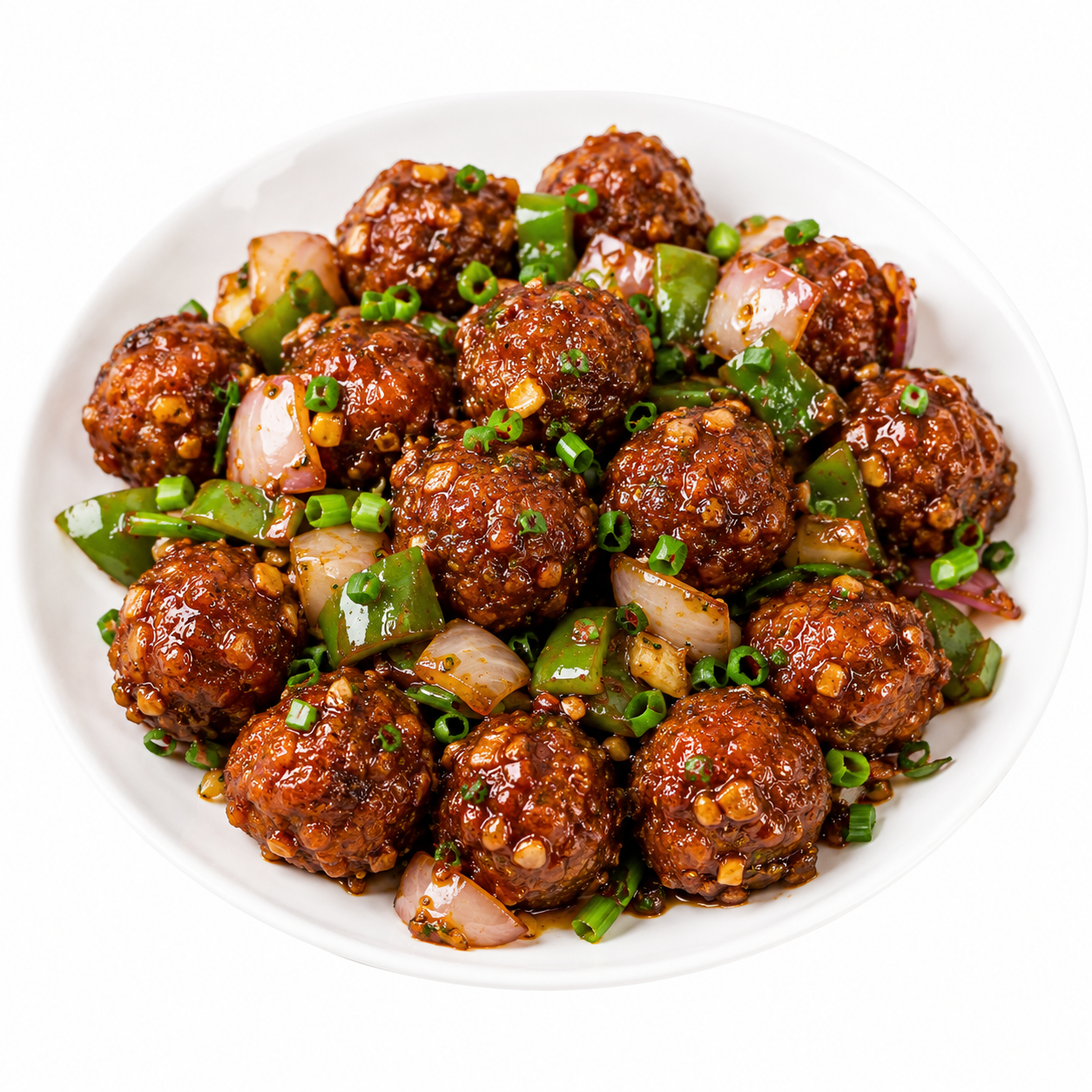 Veg Manchurian dry