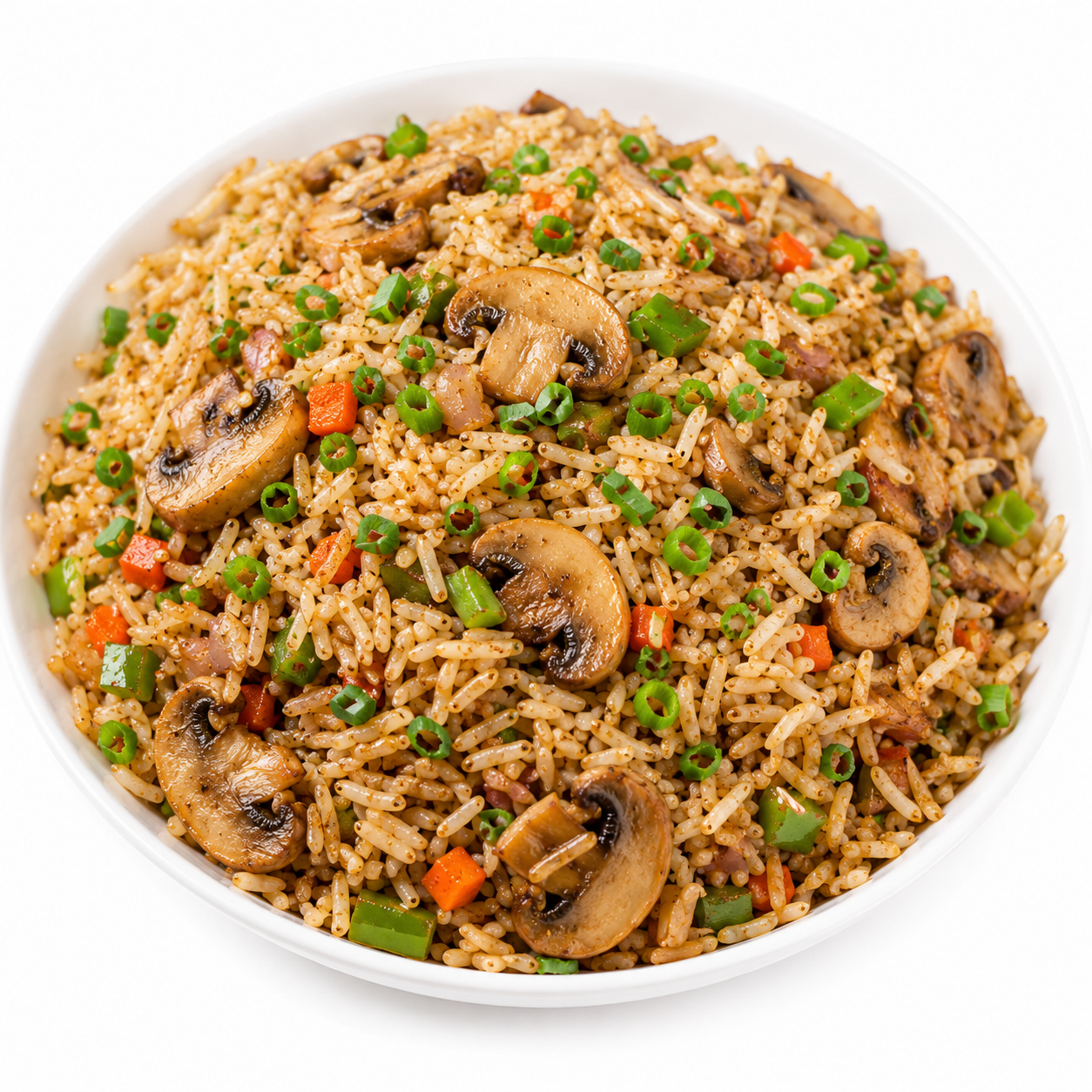 Mushroom fried rice 